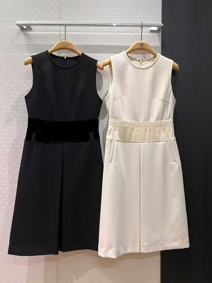 【212Bleecker Luxe】Eleanor Velvet Waist Dress（エレノア ベルベット ウエスト ドレス）