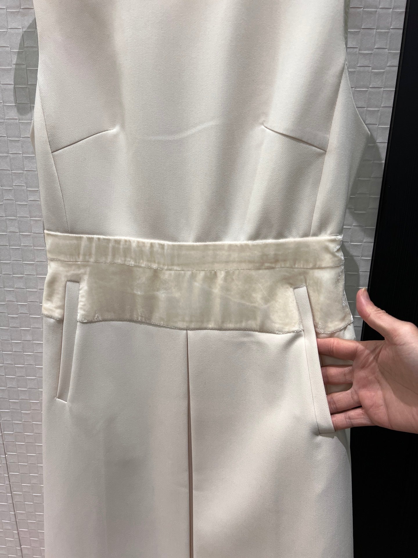 【212Bleecker Luxe】Eleanor Velvet Waist Dress（エレノア ベルベット ウエスト ドレス）