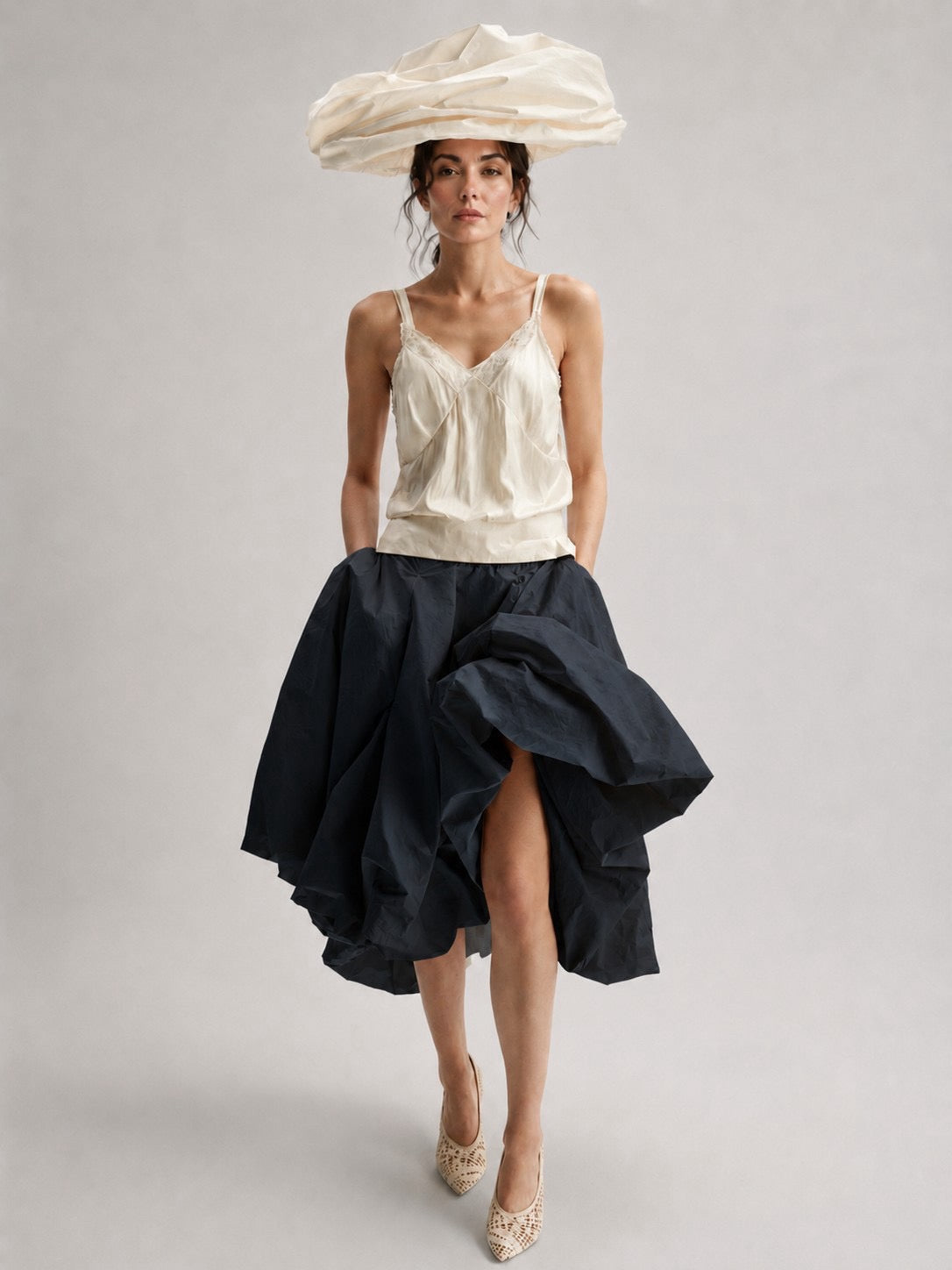 【212Bleecker Luxe】Éclipse Balloon Skirt
