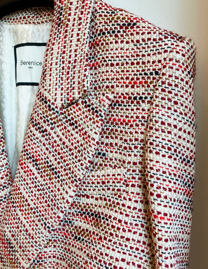 🌹【Berenice】Tweed Double-Breasted Jacket（ベレニス・ツイード・ダブルジャケット）