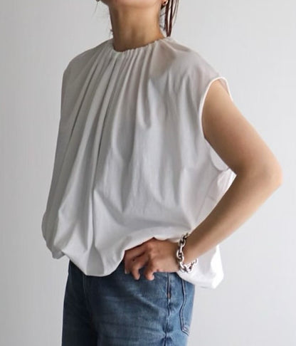 【212Bleecker Luxe】Seraphina Gather Cocoon Blouse（セラフィナ・ギャザー・コクーン・ブラウス）