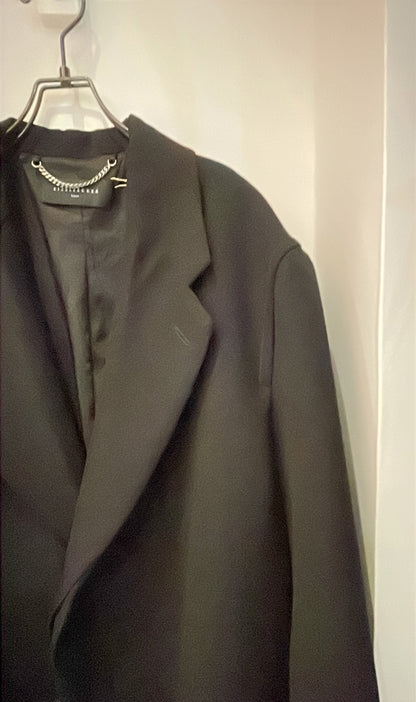 【212bleecker】Isabelle Black Oversized Coat／ブラック オーバーサイズコート