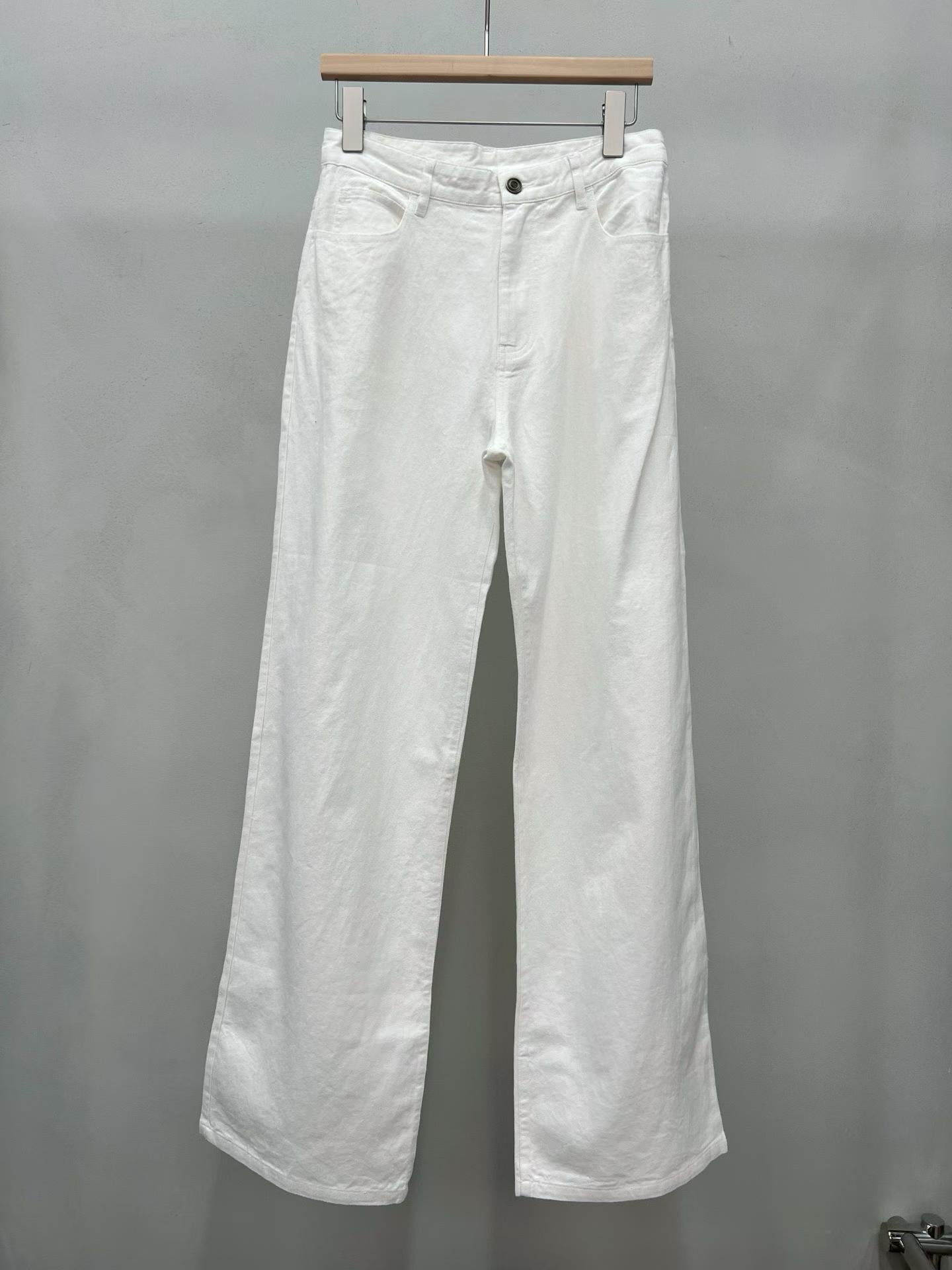 【212Bleecker Luxe】Evelyne White Flare Denim （エヴリン ホワイトフレアデニム）
