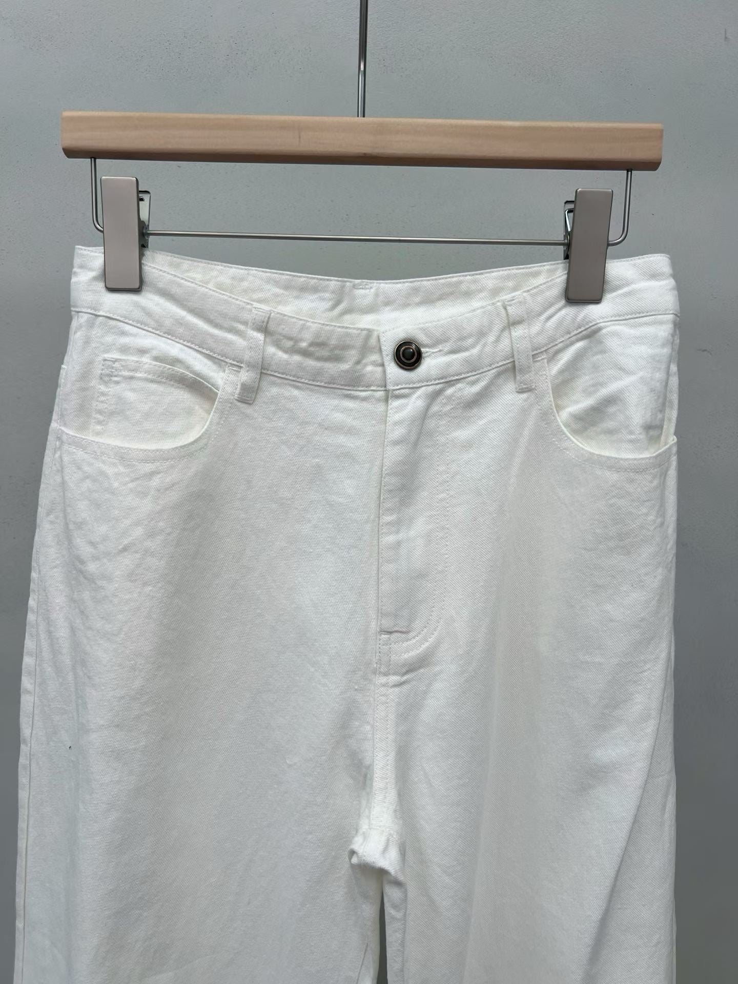 【212Bleecker Luxe】Evelyne White Flare Denim （エヴリン ホワイトフレアデニム）