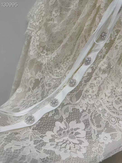【212bleecker】Isabelle Cotton Lace Blouse／コットンレースブラウス