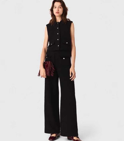 【212Bleecker Luxe】Sophie Front Pocket Wide Pants （ソフィー フロントポケット ワイドパンツ）