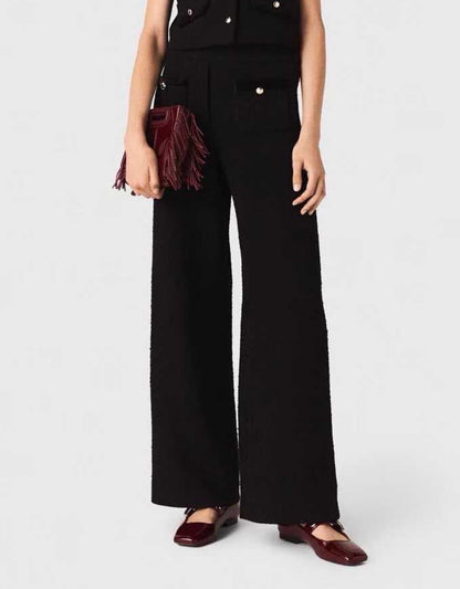 【212Bleecker Luxe】Sophie Front Pocket Wide Pants （ソフィー フロントポケット ワイドパンツ）