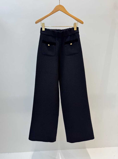 【212Bleecker Luxe】Sophie Front Pocket Wide Pants （ソフィー フロントポケット ワイドパンツ）