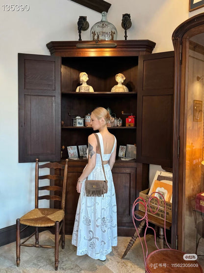 【212Bleecker Luxe】Flora Embroidery Dress（フローラ エンブロイダリードレス）
