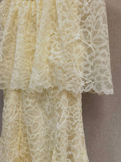 【212Bleecker Luxe】Lumière Lace Cape Dress（ルミエール レース ケープドレス）