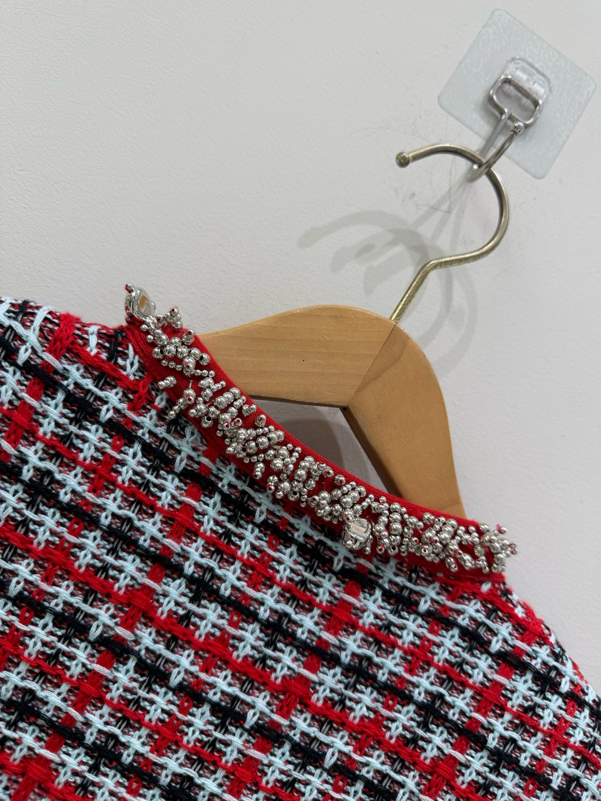 【212Bleecker Luxe】Ruby Bijou Tweed Jacket