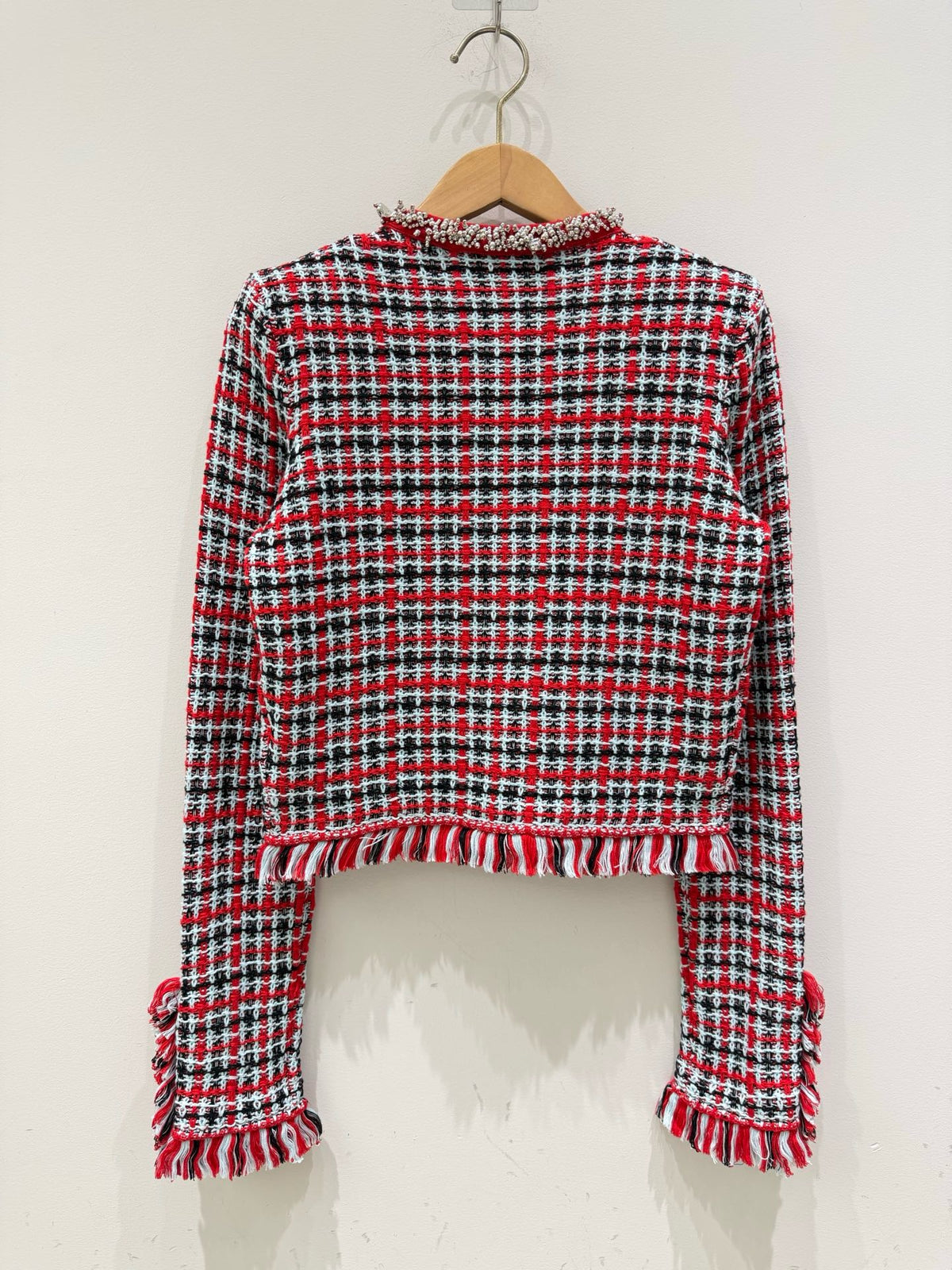 【212Bleecker Luxe】Ruby Bijou Tweed Jacket