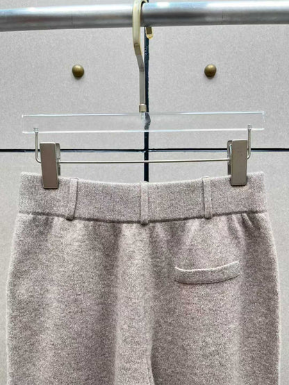 Madeleine Wool Knit Pants（マドレーヌ・ウールニットパンツ）