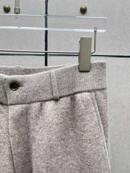 Madeleine Wool Knit Pants（マドレーヌ・ウールニットパンツ）