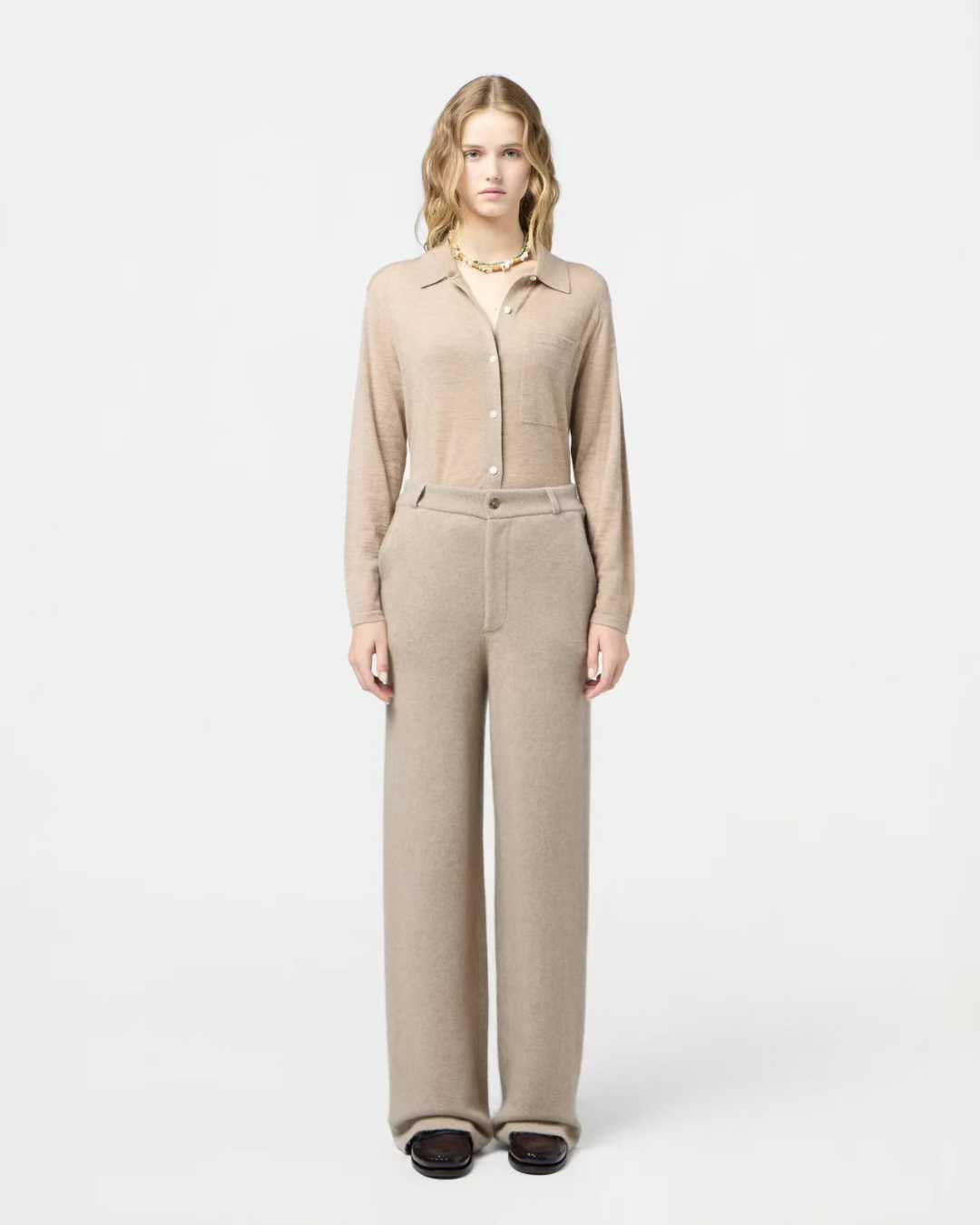 Madeleine Wool Knit Pants（マドレーヌ・ウールニットパンツ）