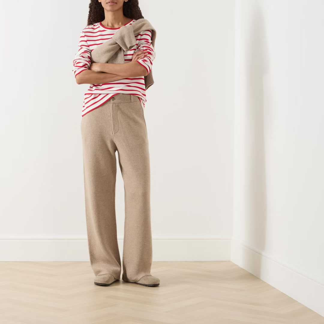 Madeleine Wool Knit Pants（マドレーヌ・ウールニットパンツ）