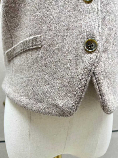 Elise Wool Halter Knit Vest（エリス・ウールハルターニットベスト）