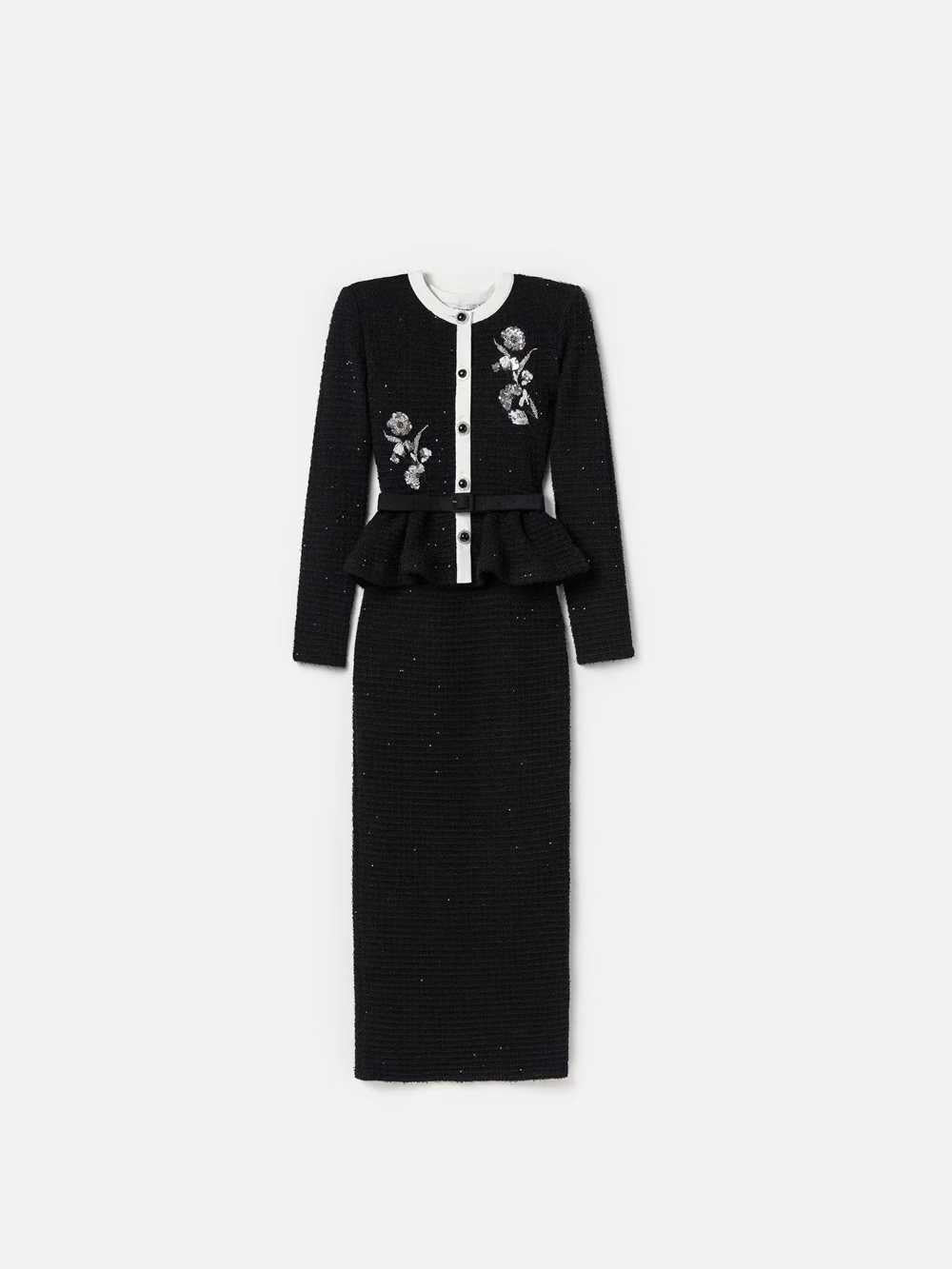 【212Bleecker Luxe】Isabelle Embroidered Knit Dress（イザベル・エンブロイダリー・ニットドレス）