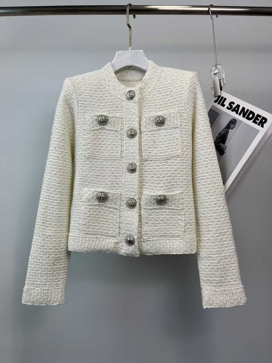 【212Bleecker Luxe】Charlotte Knit Tweed Jacket（シャルロット・ニットツイード・ジャケット）
