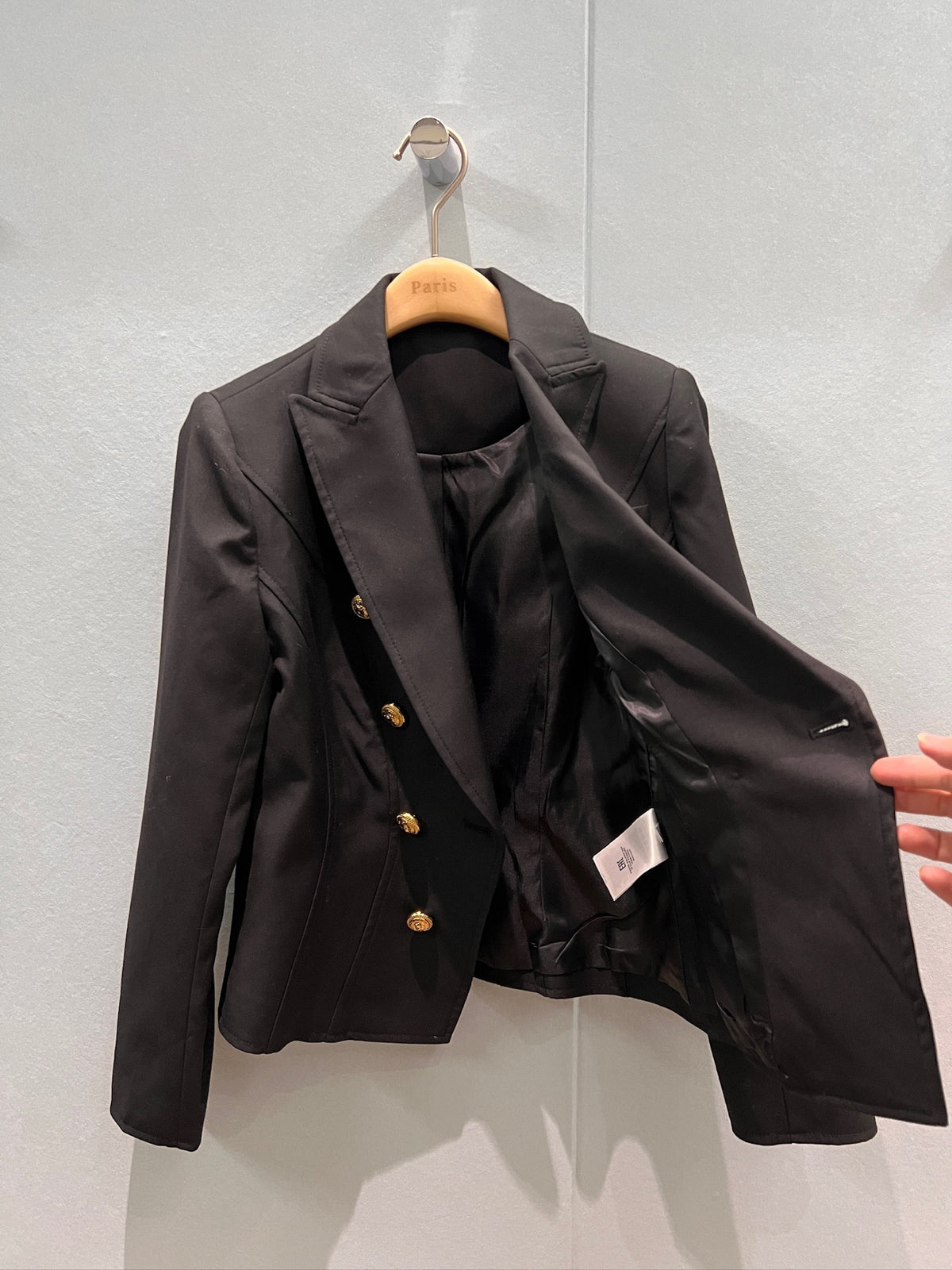 【212Bleecker Luxe】Aurelia Sculpted Double Jacket  オーレリア・スカルプテッドダブルジャケット）