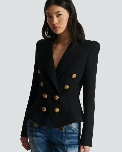 【212Bleecker Luxe】Aurelia Sculpted Double Jacket  オーレリア・スカルプテッドダブルジャケット）