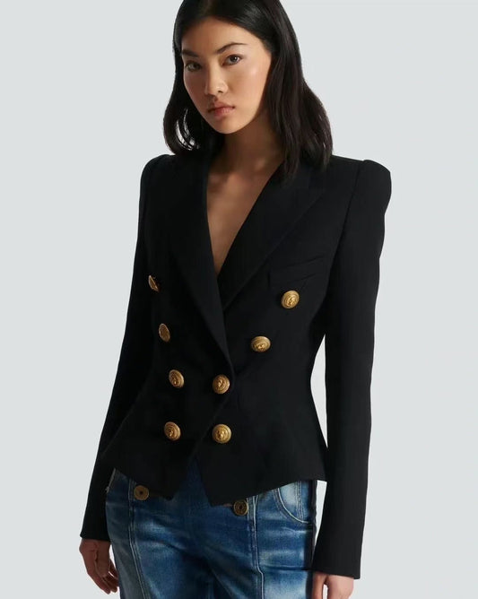 【212Bleecker Luxe】Aurelia Sculpted Double Jacket  オーレリア・スカルプテッドダブルジャケット）