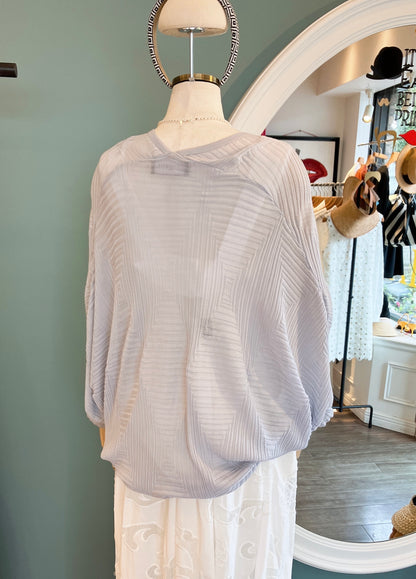【212Bleecker Luxe】Noemie Air Pleats  Cardigan （ノエミ・エアプリーツカーディガン）