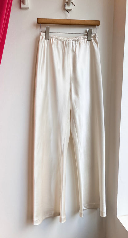【212Bleecker Luxe】Evelina Satin Flow Pants（エヴェリナ・サテン・フロー・パンツ）