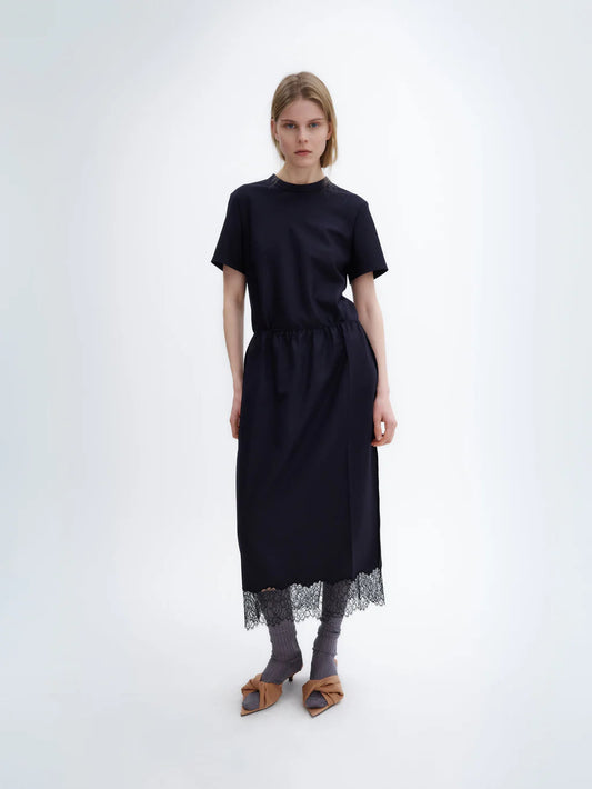 【212Bleecker Luxe】Lena Lace Layered Skirt