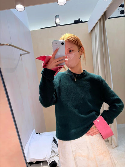 【212Bleecker Luxe】Iris Contrast Cuff Knit
