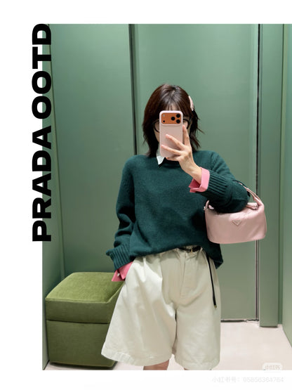 【212Bleecker Luxe】Iris Contrast Cuff Knit