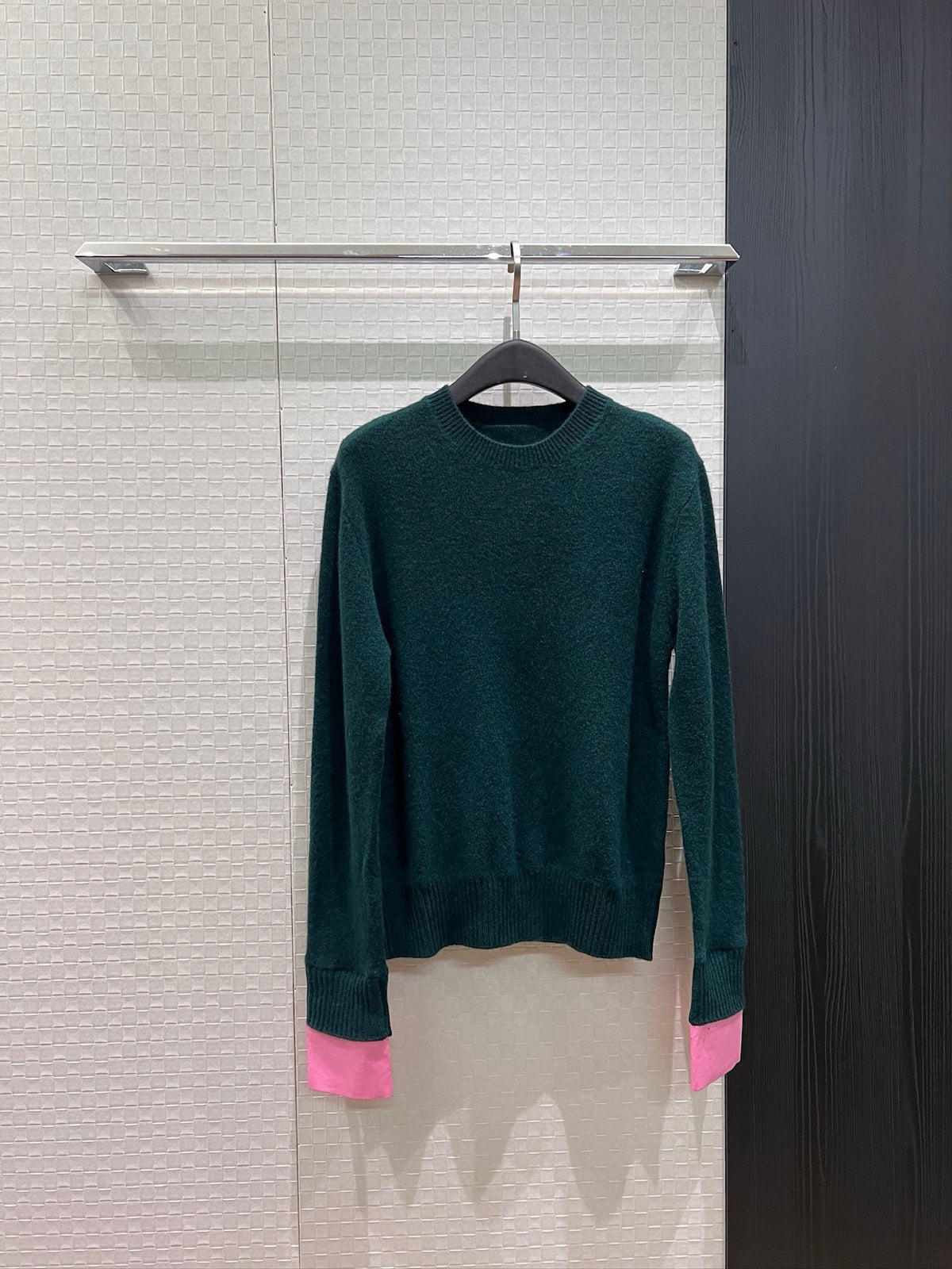 【212Bleecker Luxe】Iris Contrast Cuff Knit