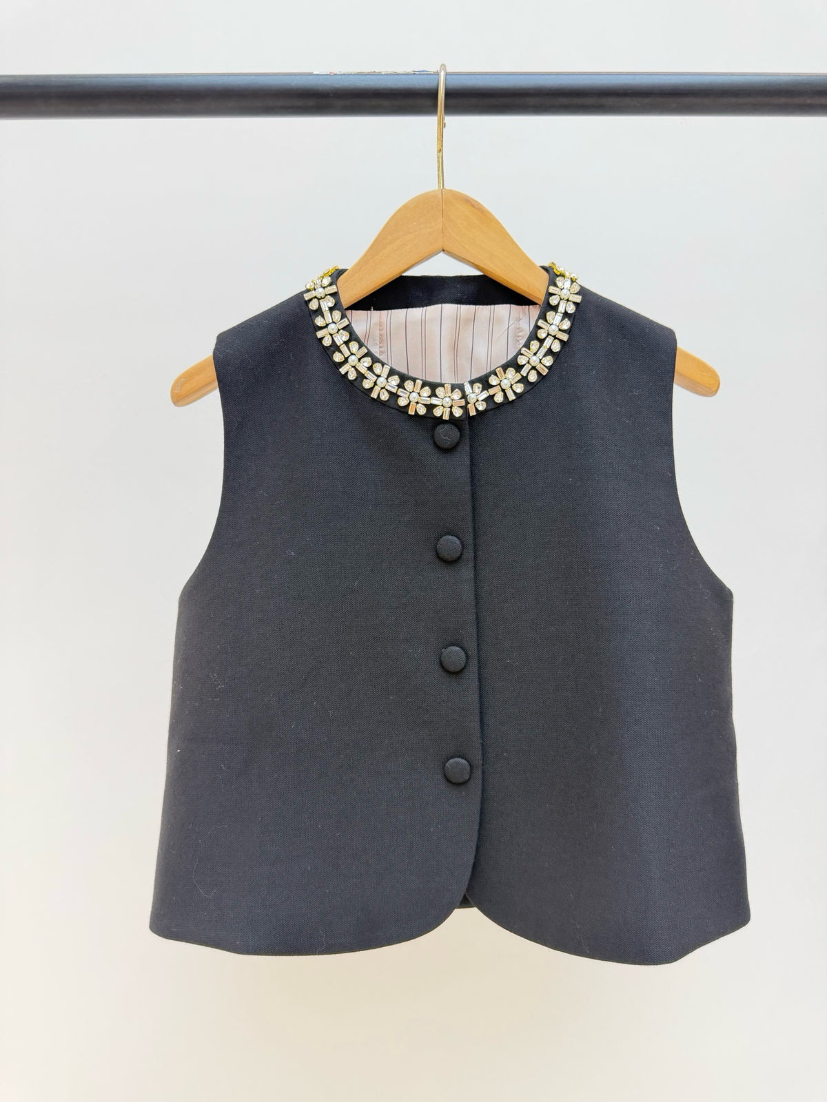 【212Bleecker Luxe】 Diane Bijou Vest  （ディアーヌ・ビジュー ベスト）