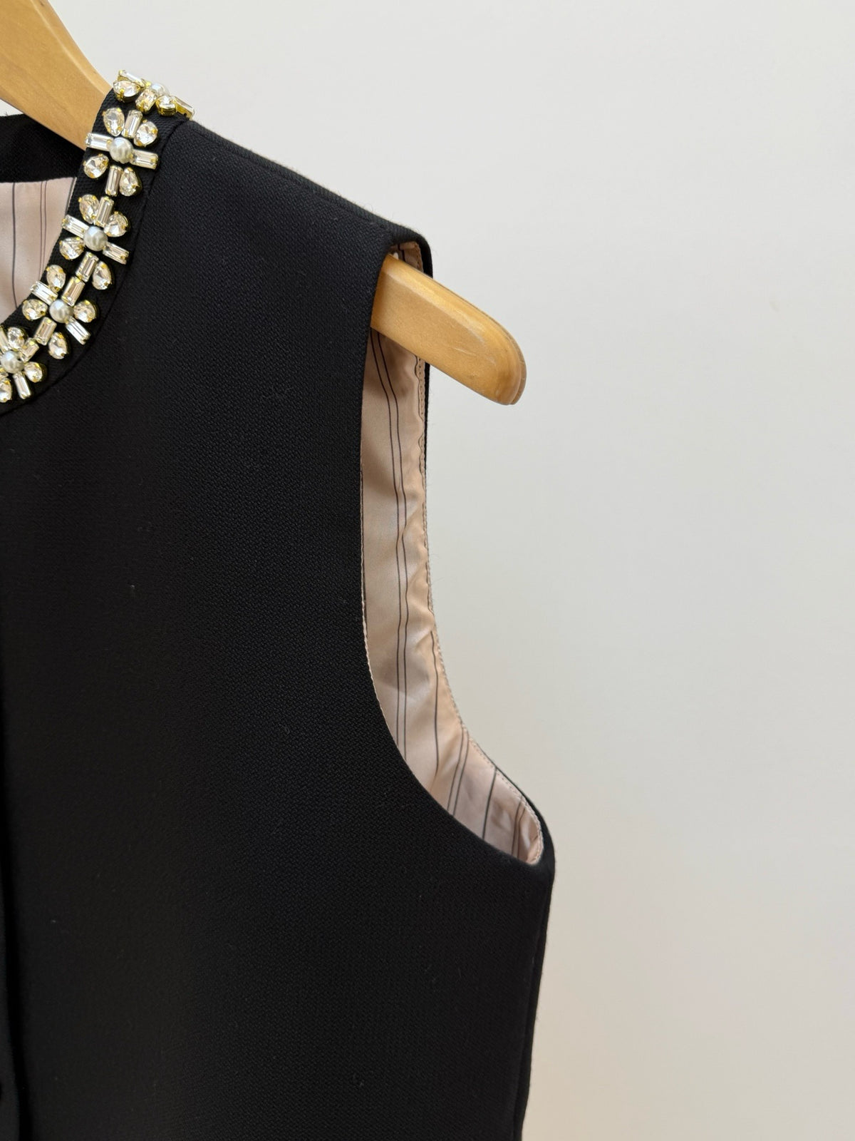 【212Bleecker Luxe】 Diane Bijou Vest  （ディアーヌ・ビジュー ベスト）