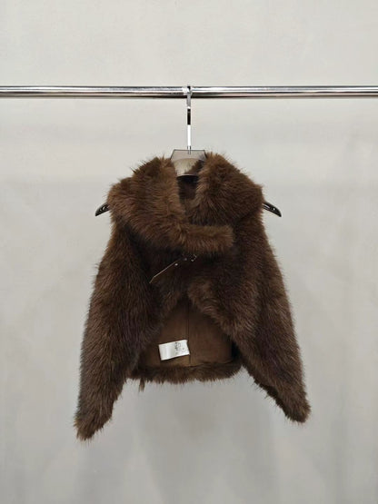 【212Bleecker Luxe】Emma Fur Vest（エマ・ファーベスト）