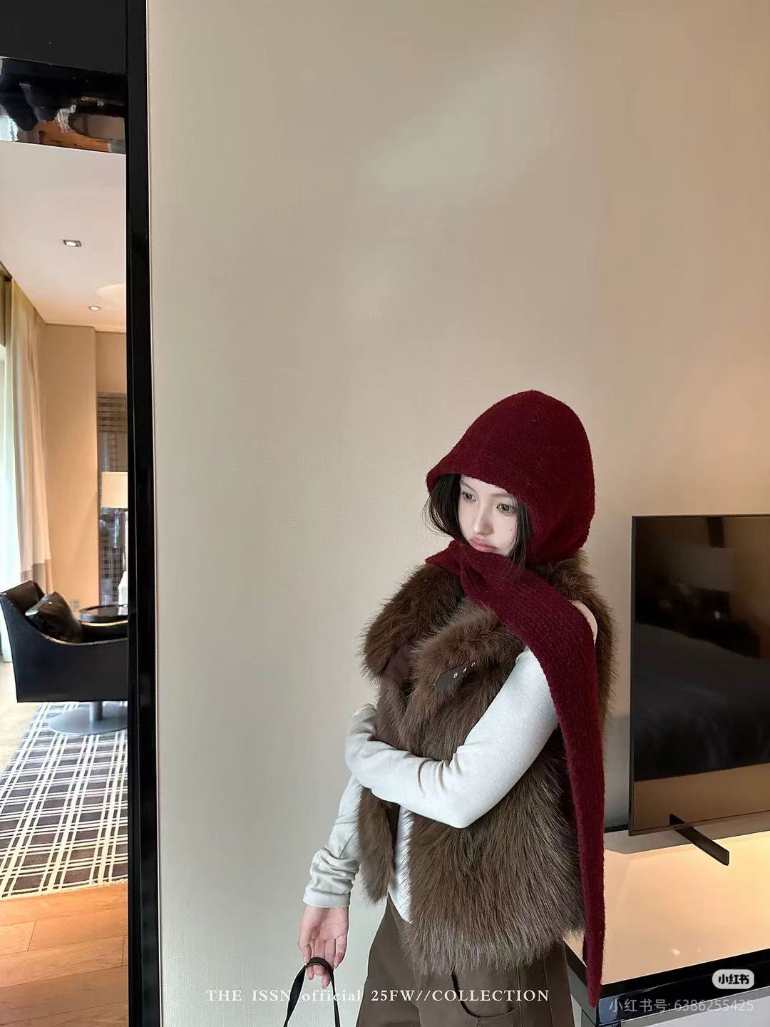 【212Bleecker Luxe】Emma Fur Vest（エマ・ファーベスト）