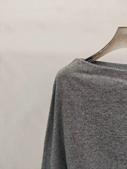 【212Bleecker Luxe】Mila One Shoulder Knit （ミラ・ワンショルダーニット）