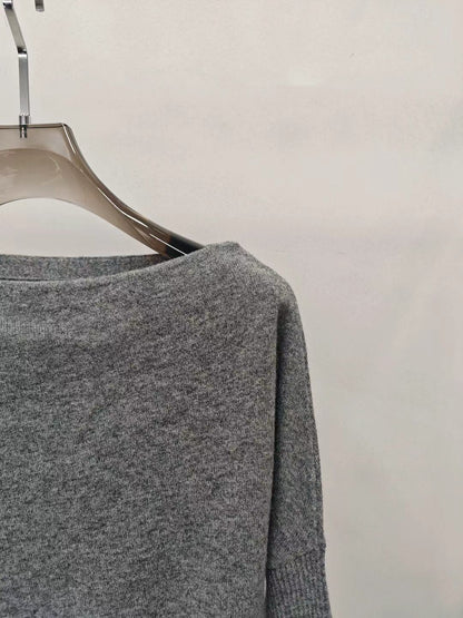 【212Bleecker Luxe】Mila One Shoulder Knit （ミラ・ワンショルダーニット）