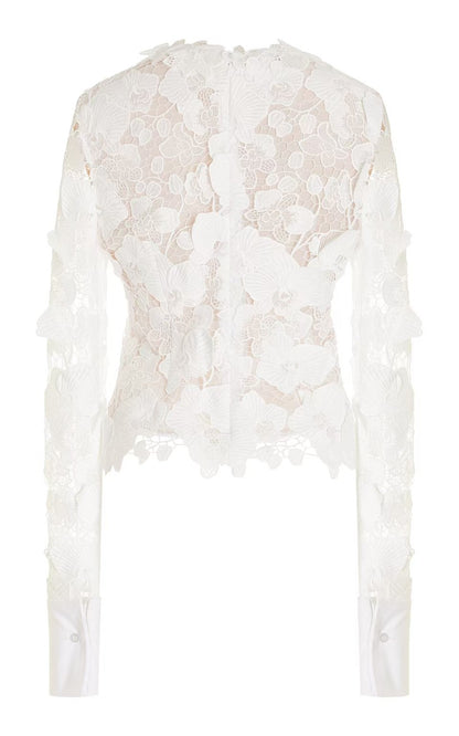 Isabelle Floral Lace Blouse（イザベル・フローラルレース・ブラウス）