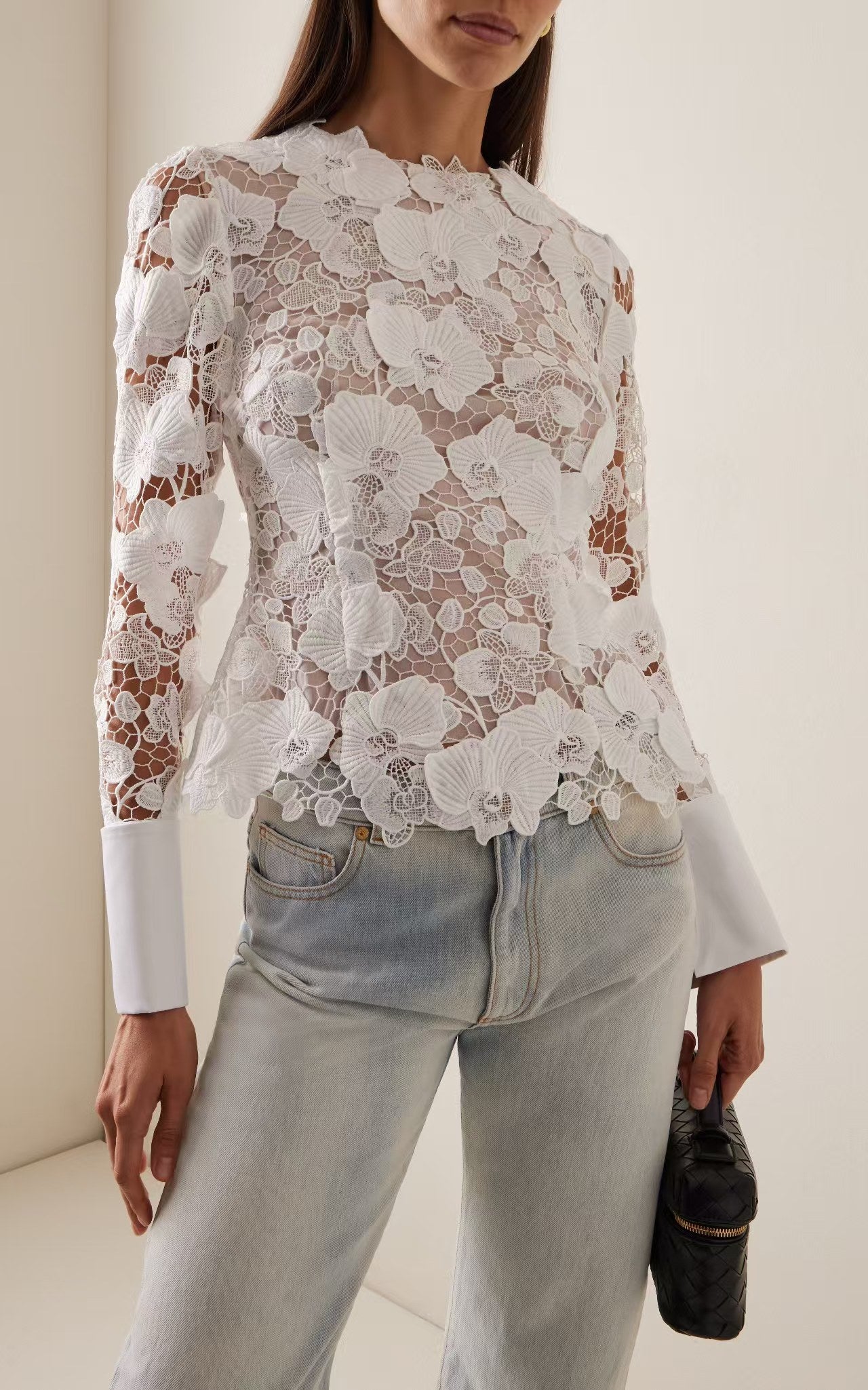 Isabelle Floral Lace Blouse（イザベル・フローラルレース・ブラウス）