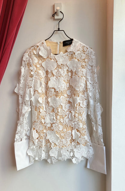 【212Bleecker Luxe】Isabelle Floral Lace Blouse（イザベル・フローラルレース・ブラウス）