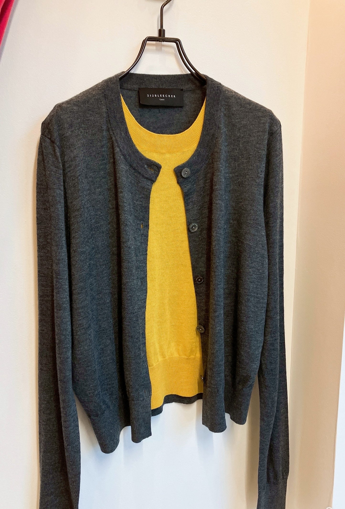 【212Bleecker Luxe】Isabelle Two-Tone Wool Twin Knit（イザベル ツートーン ウール ツインニット）