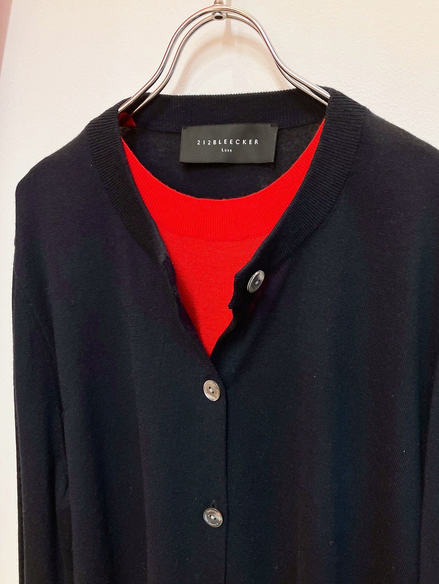 【212Bleecker Luxe】Isabelle Two-Tone Wool Twin Knit（イザベル ツートーン ウール ツインニット）