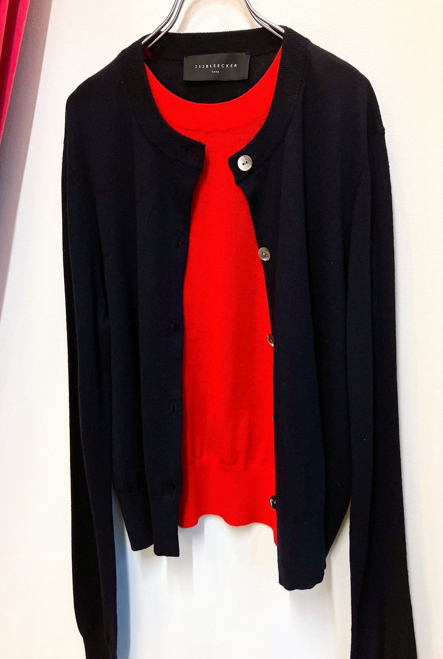 【212Bleecker Luxe】Isabelle Two-Tone Wool Twin Knit（イザベル ツートーン ウール ツインニット）