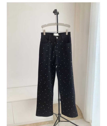 【212Bleecker Luxe】Helena Bijou Denim Pants（ヘレナ・ビジュー・デニム・パンツ）