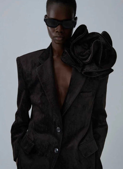 【212Bleecker Luxe】Isabelle Corsage Jacket（イザベル・コサージュ・ジャケット）