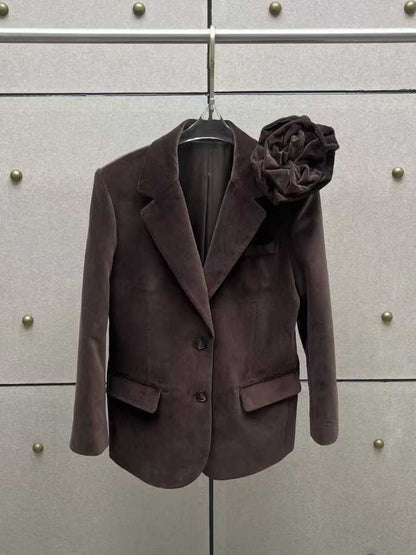 【212Bleecker Luxe】Isabelle Corsage Jacket（イザベル・コサージュ・ジャケット）