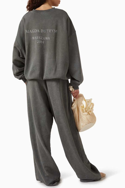 【212Bleecker Luxe】Alma Logo Sweat Top