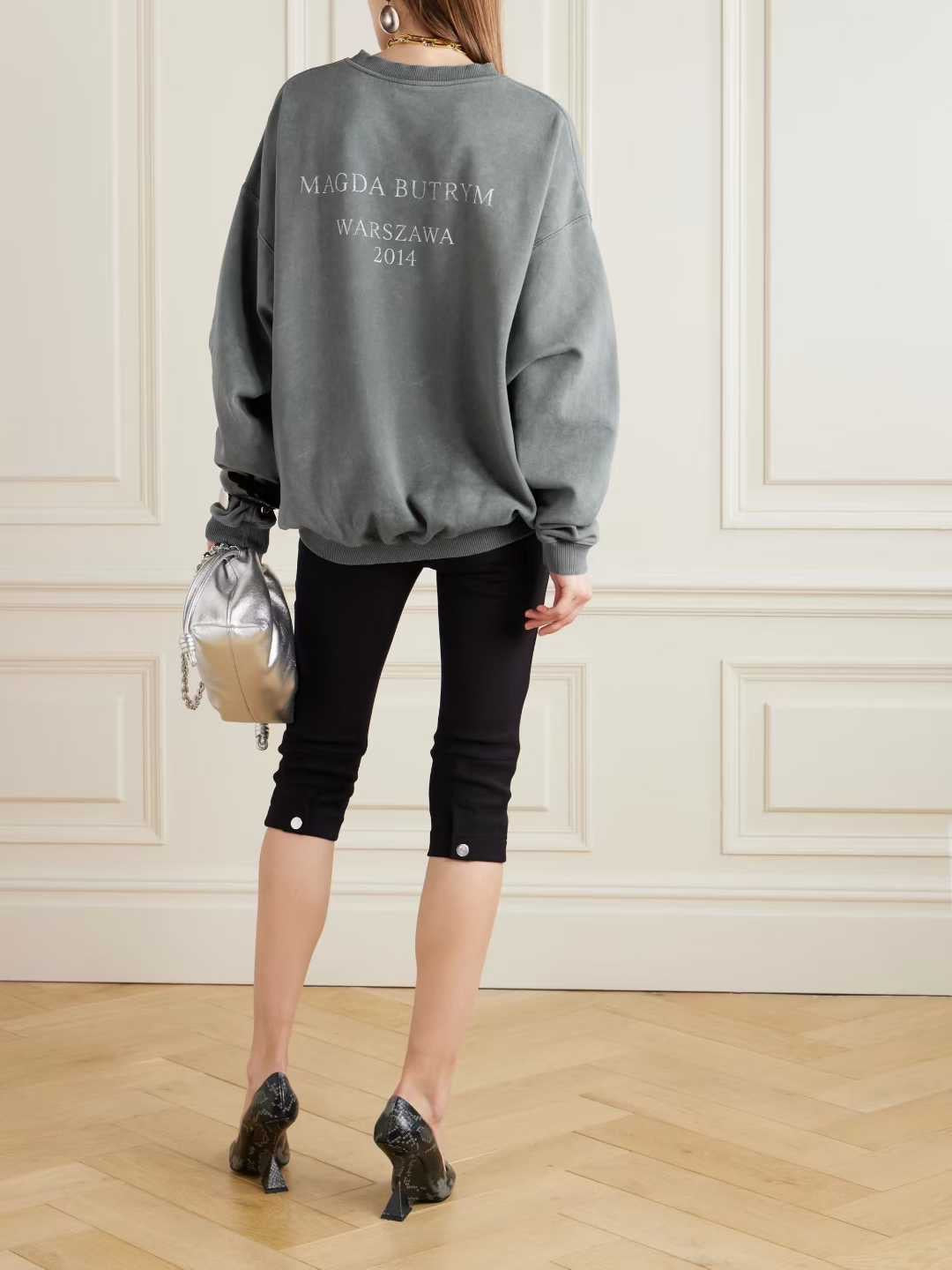 【212Bleecker Luxe】Alma Logo Sweat Top