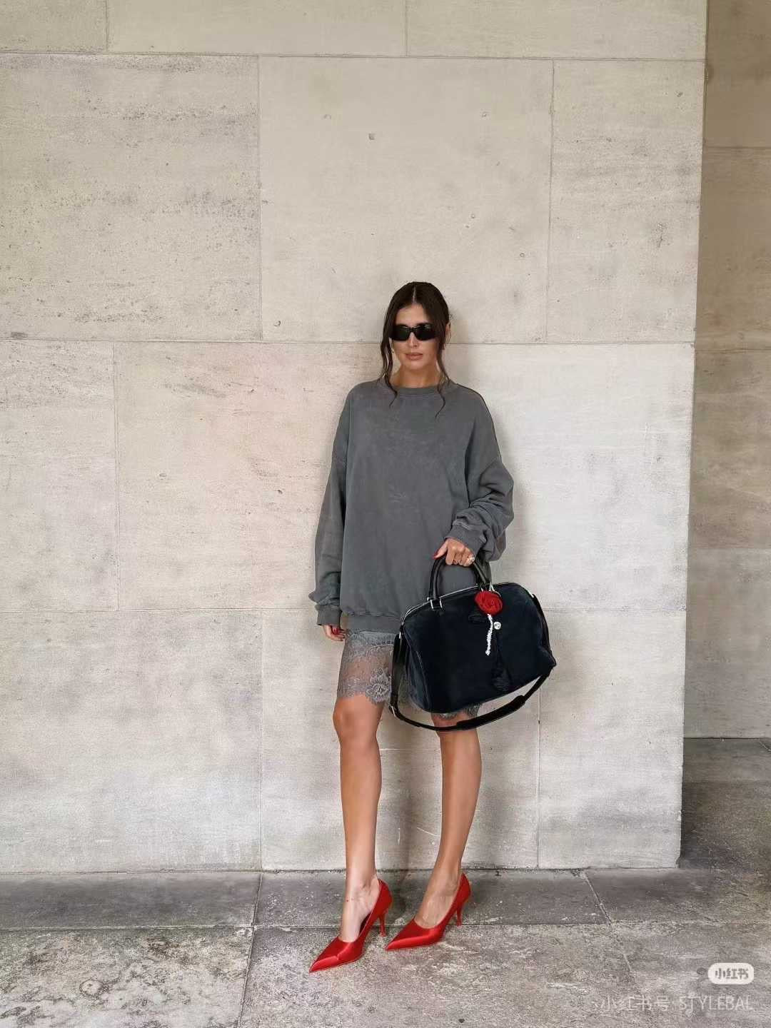 【212Bleecker Luxe】Alma Logo Sweat Top